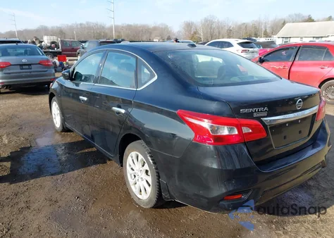 2019 Nissan Sentra Sv z USA, uszkodzony, nr VIN 3N1AB7AP0KY212427